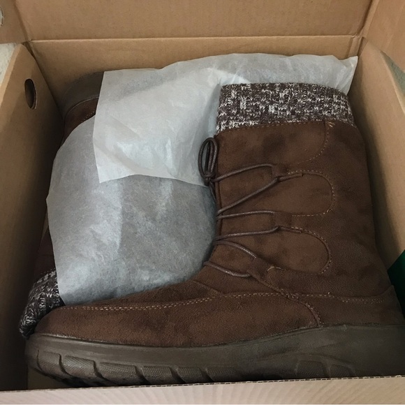 Itasca Deidre Winter Boots Brown Women’s Size 11 - Picture 4 of 5